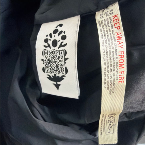 NWT Free People Billie Boxy Lightweight Insulated Black Jacket Women’s Size XS/S - Picture 15 of 15